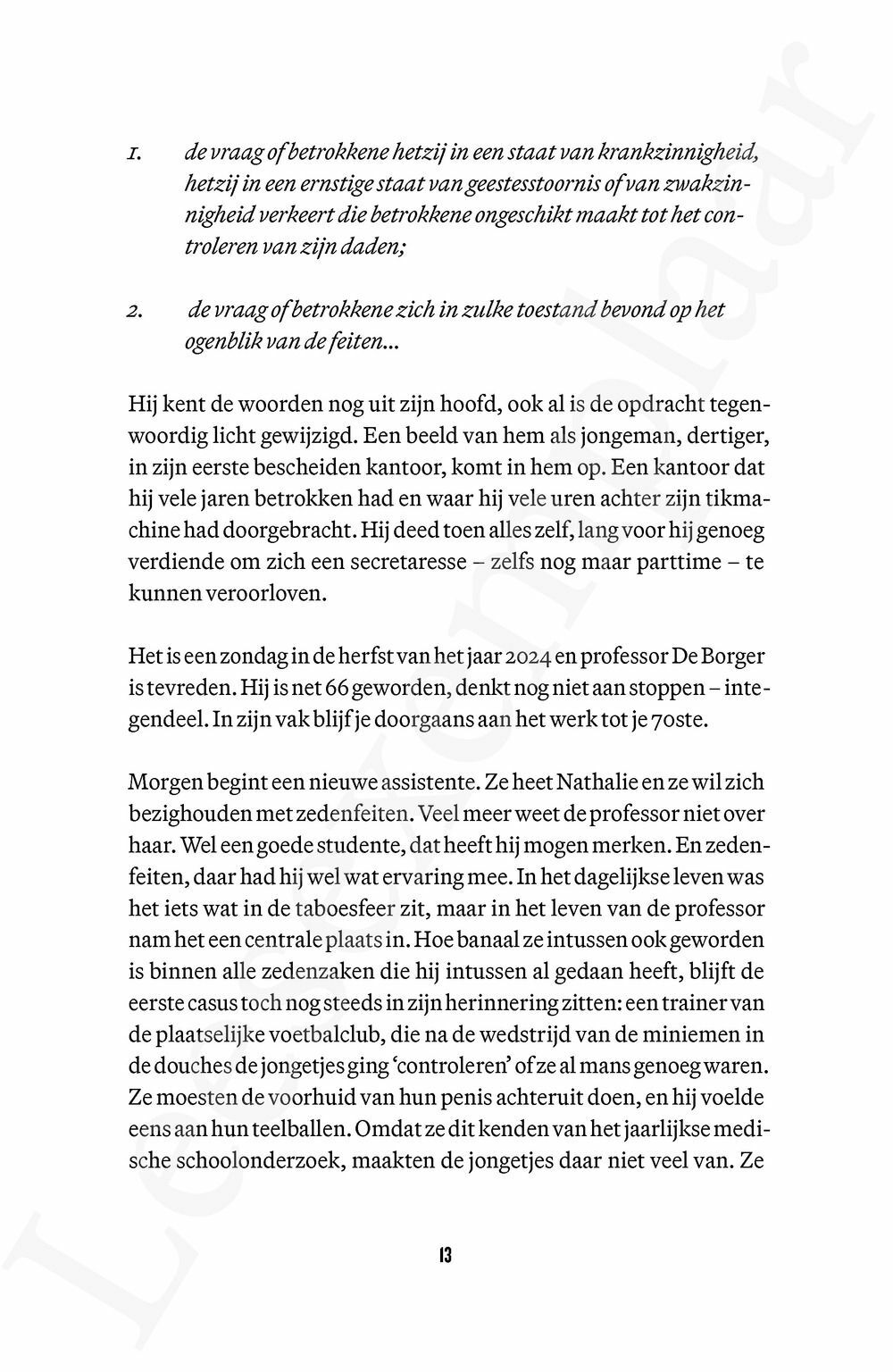 Preview: Dagboek van een gerechtspsychiater: zedenzaken