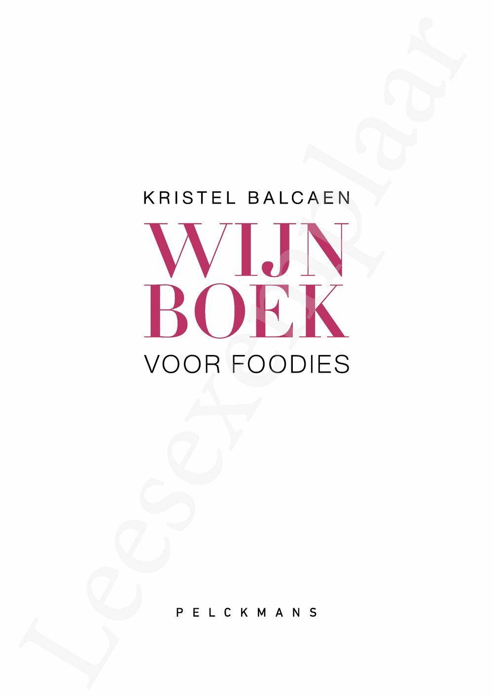 Preview: Wijnboek voor foodies