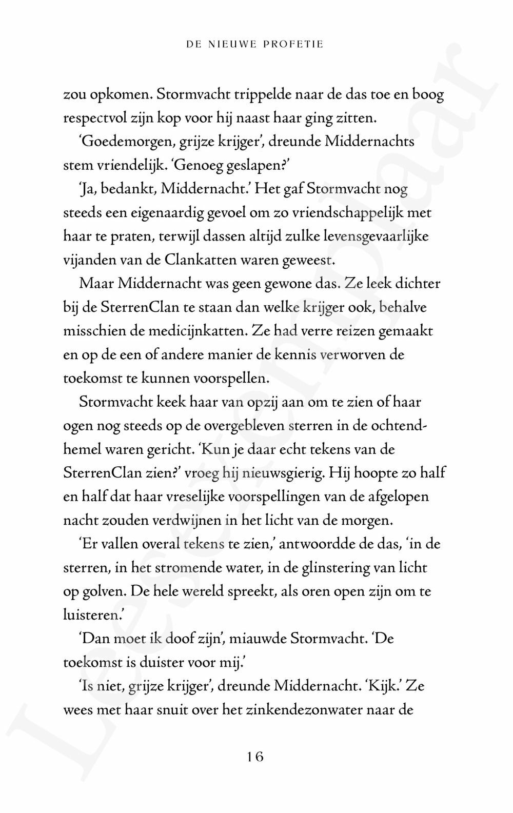 Preview: Warrior Cats - De nieuwe profetie: Maannacht