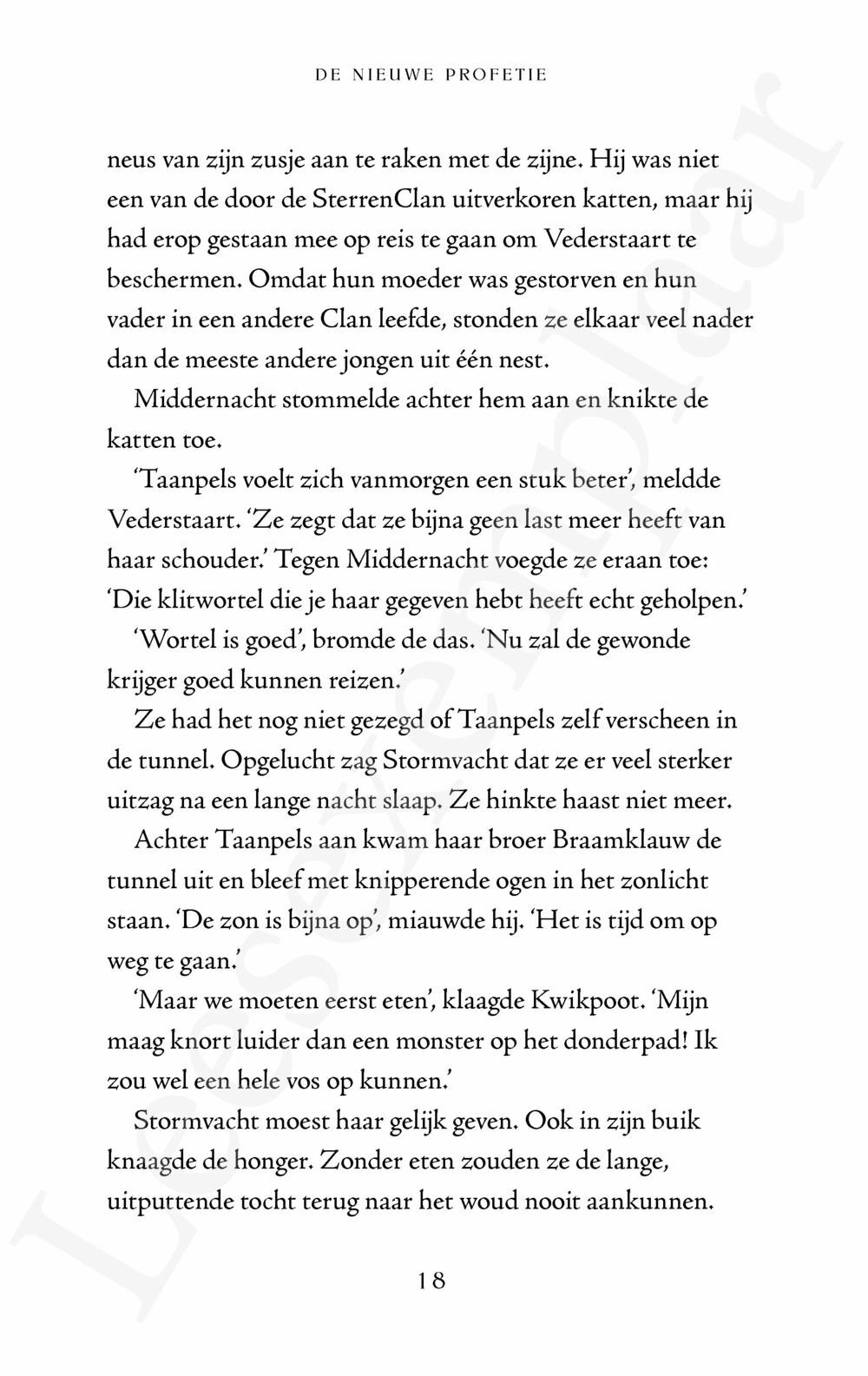Preview: Warrior Cats - De nieuwe profetie: Maannacht