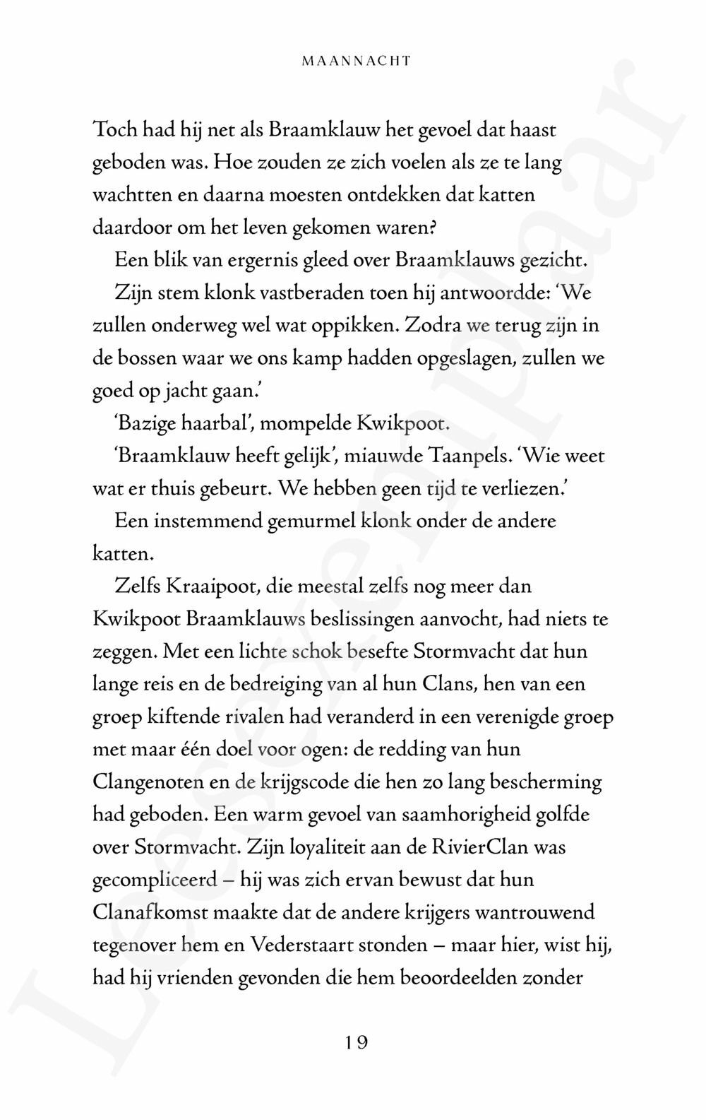 Preview: Warrior Cats - De nieuwe profetie: Maannacht