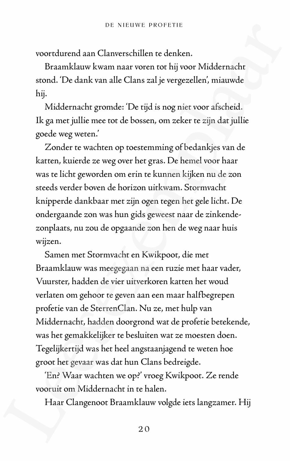 Preview: Warrior Cats - De nieuwe profetie: Maannacht