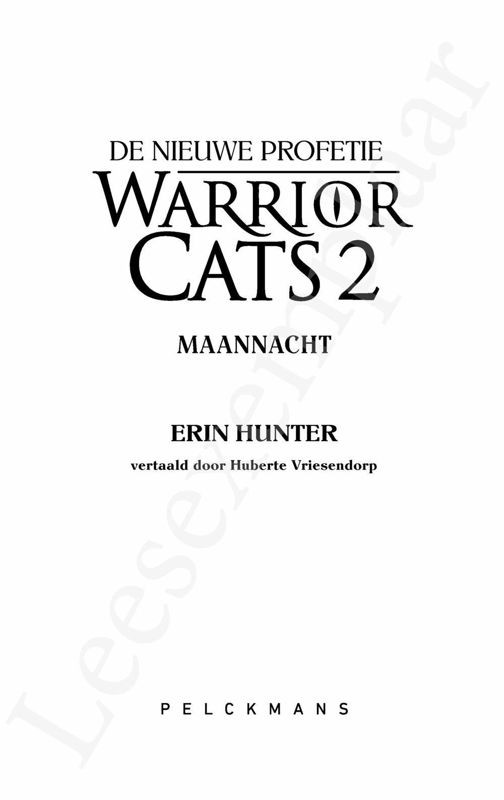 Preview: Warrior Cats - De nieuwe profetie: Maannacht
