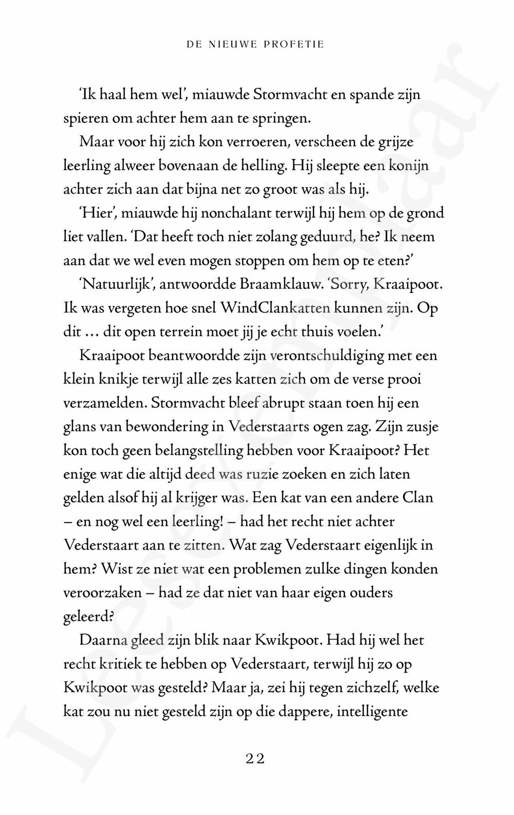 Preview: Warrior Cats - De nieuwe profetie: Maannacht
