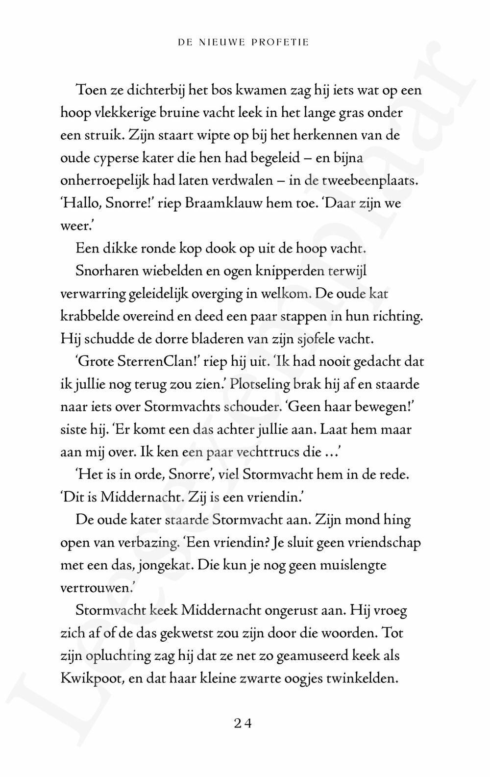 Preview: Warrior Cats - De nieuwe profetie: Maannacht