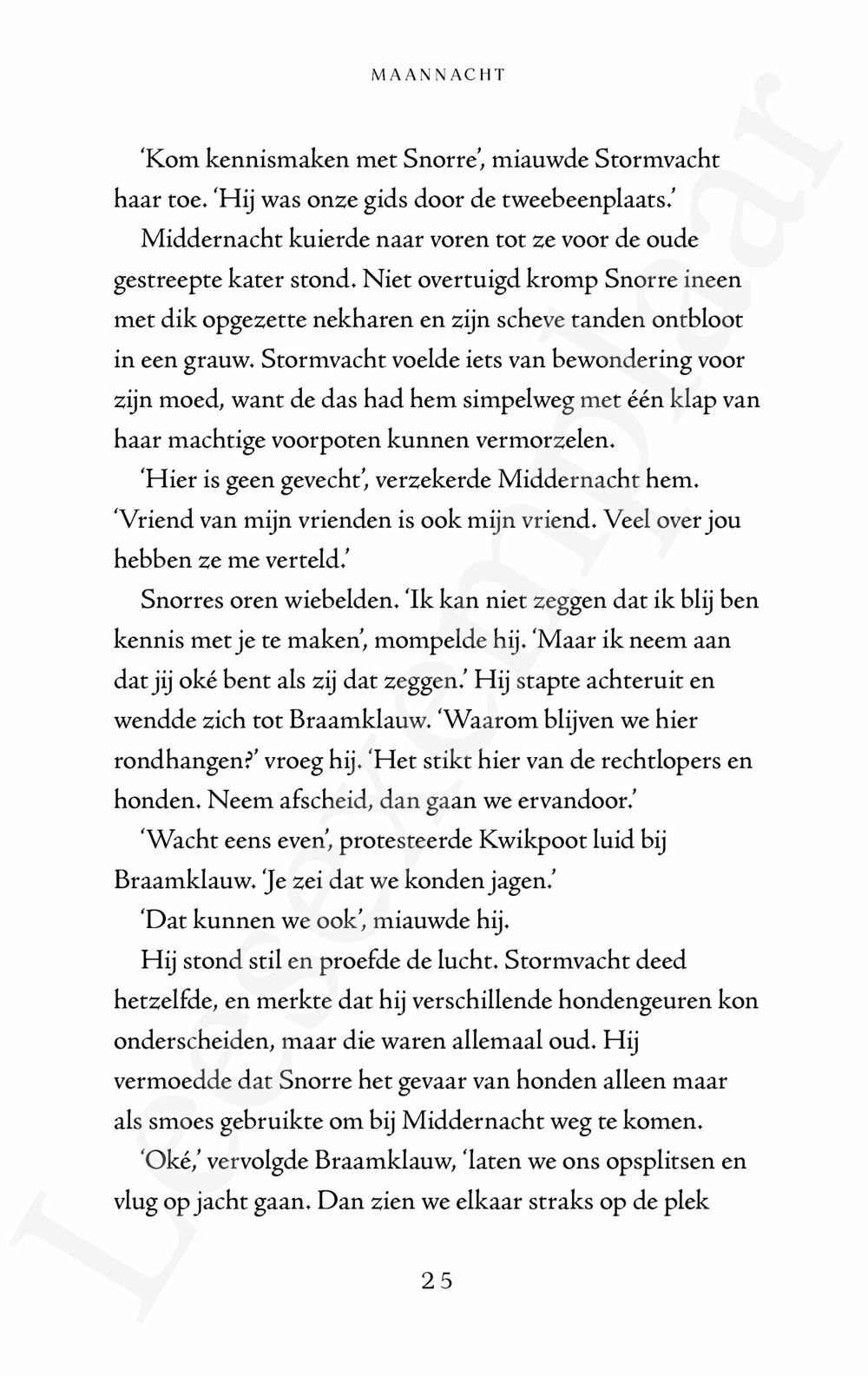 Preview: Warrior Cats - De nieuwe profetie: Maannacht