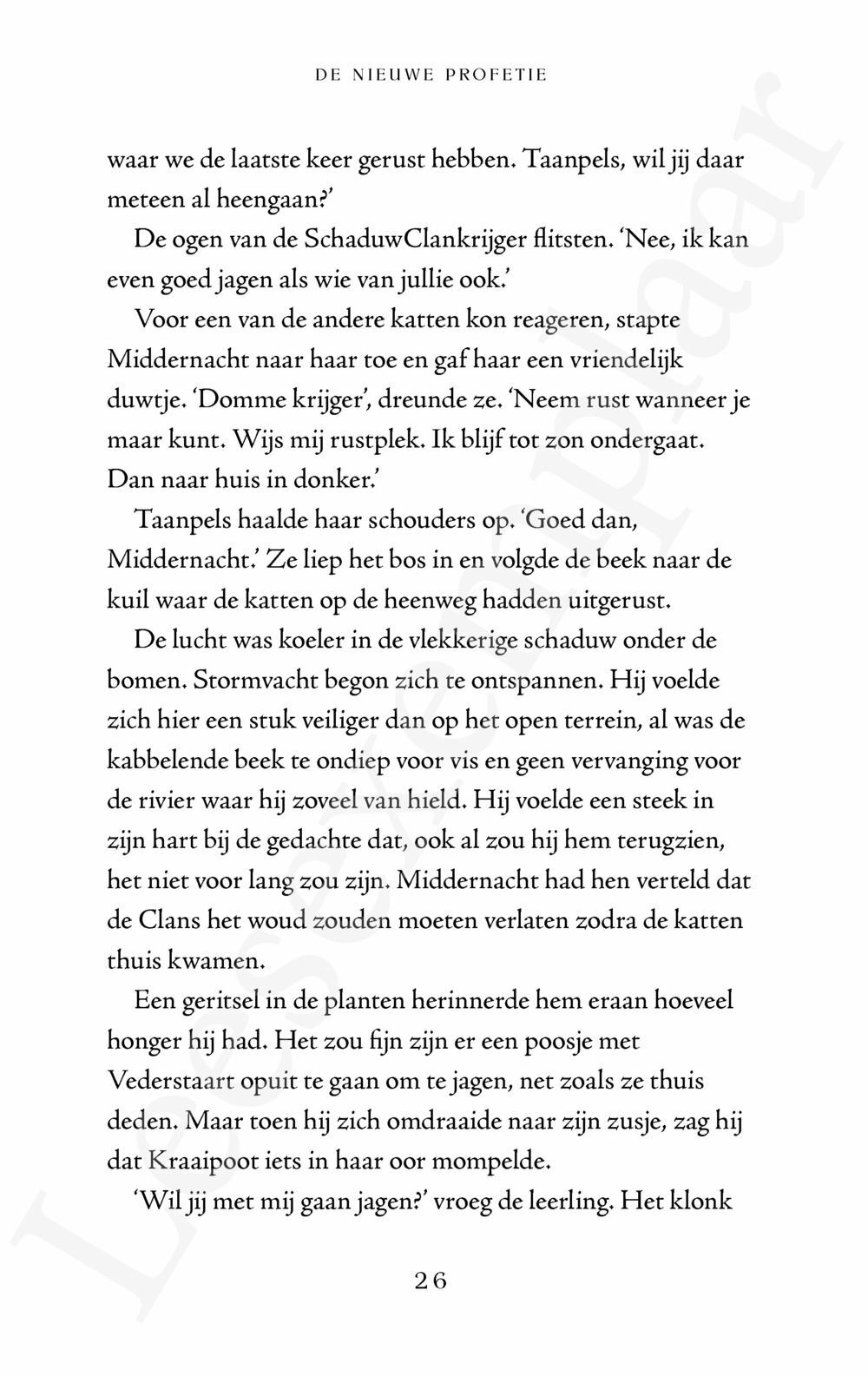 Preview: Warrior Cats - De nieuwe profetie: Maannacht