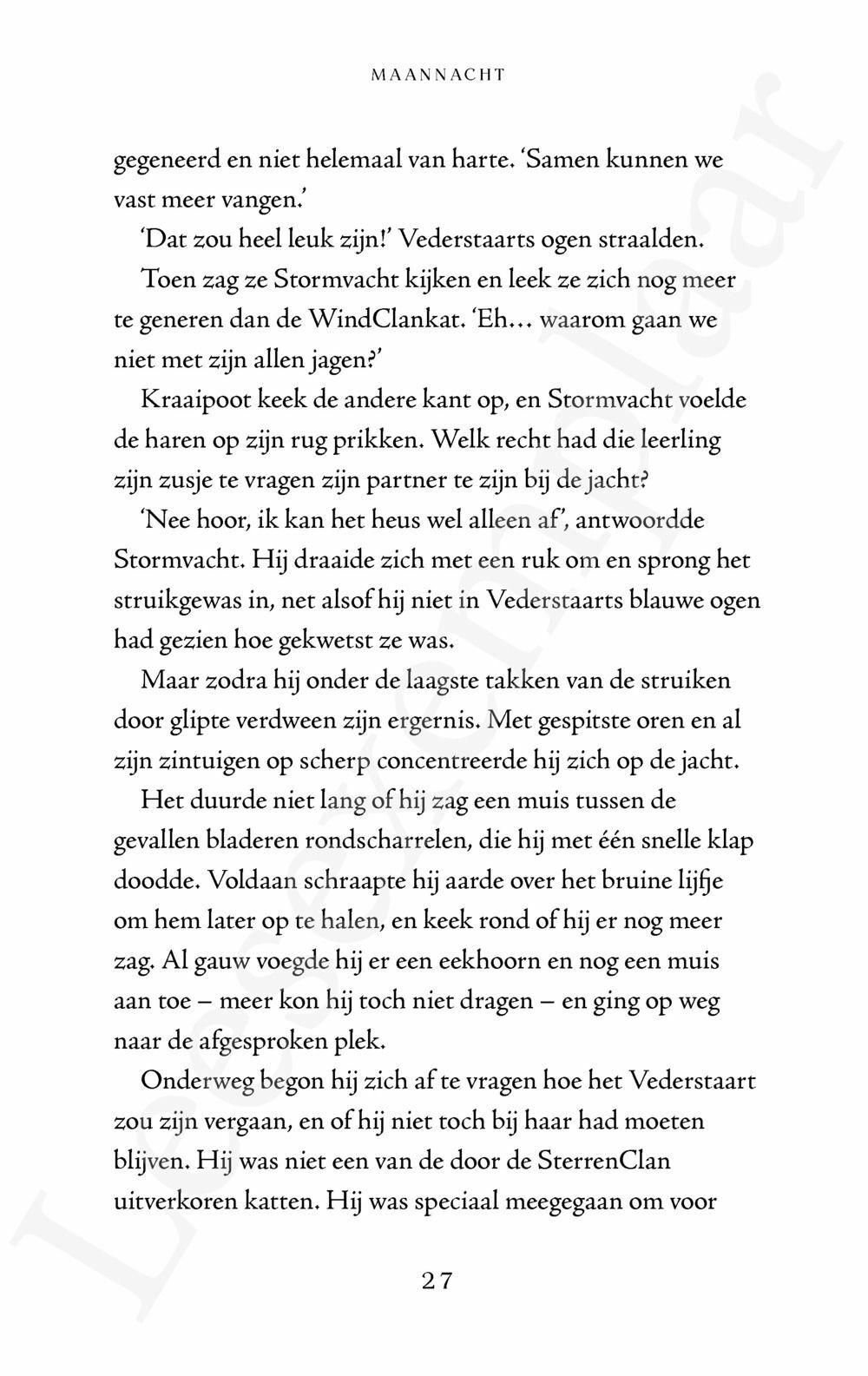 Preview: Warrior Cats - De nieuwe profetie: Maannacht