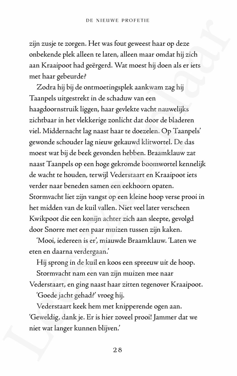 Preview: Warrior Cats - De nieuwe profetie: Maannacht