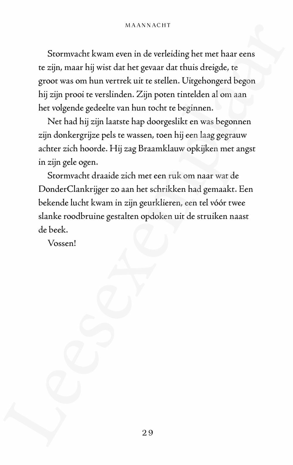 Preview: Warrior Cats - De nieuwe profetie: Maannacht