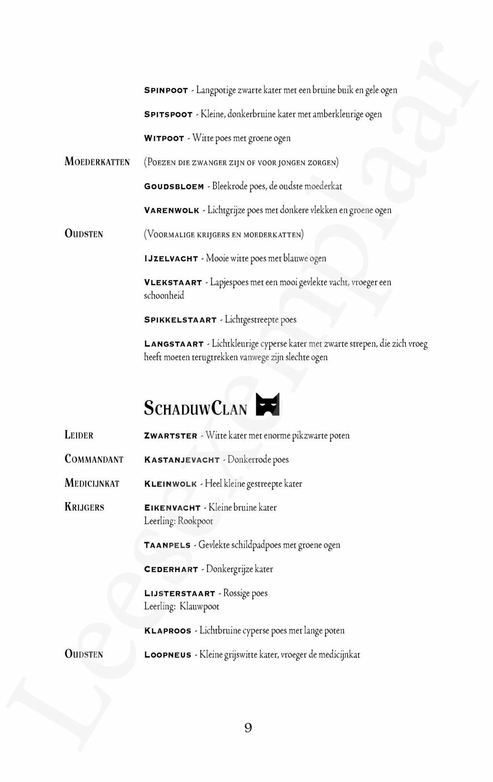 Preview: Warrior Cats - De nieuwe profetie: Maannacht