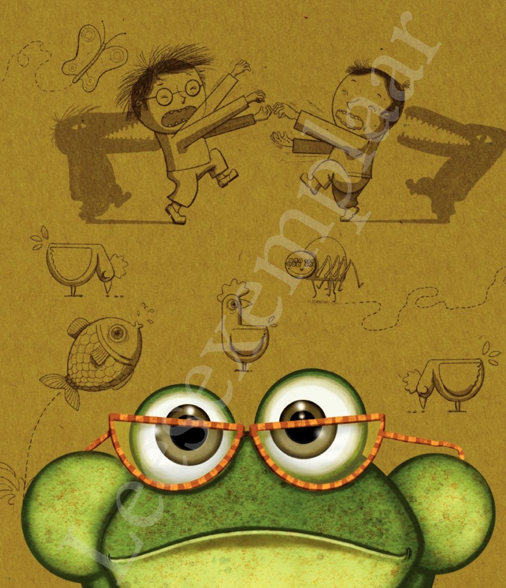 Preview: aap leest een letter