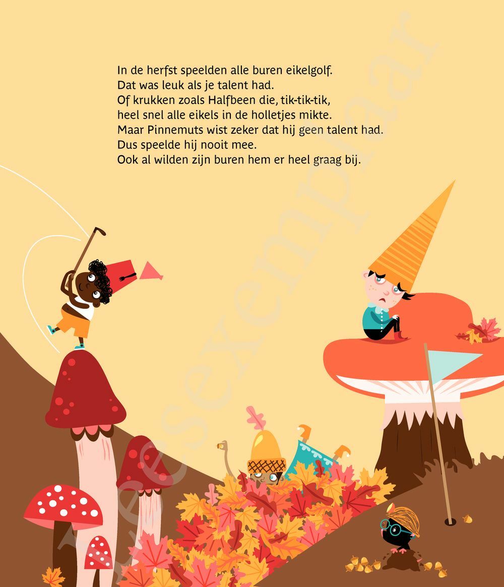 Preview: Op een grote paddenstoel