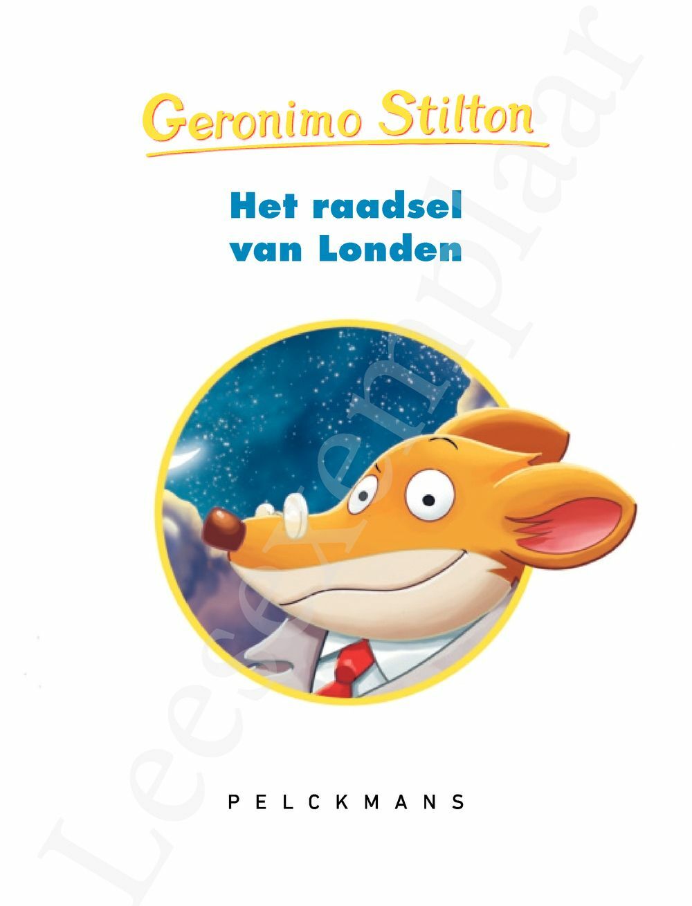 Preview: Geronimo Stilton - Het raadsel van Londen (AVI M5)