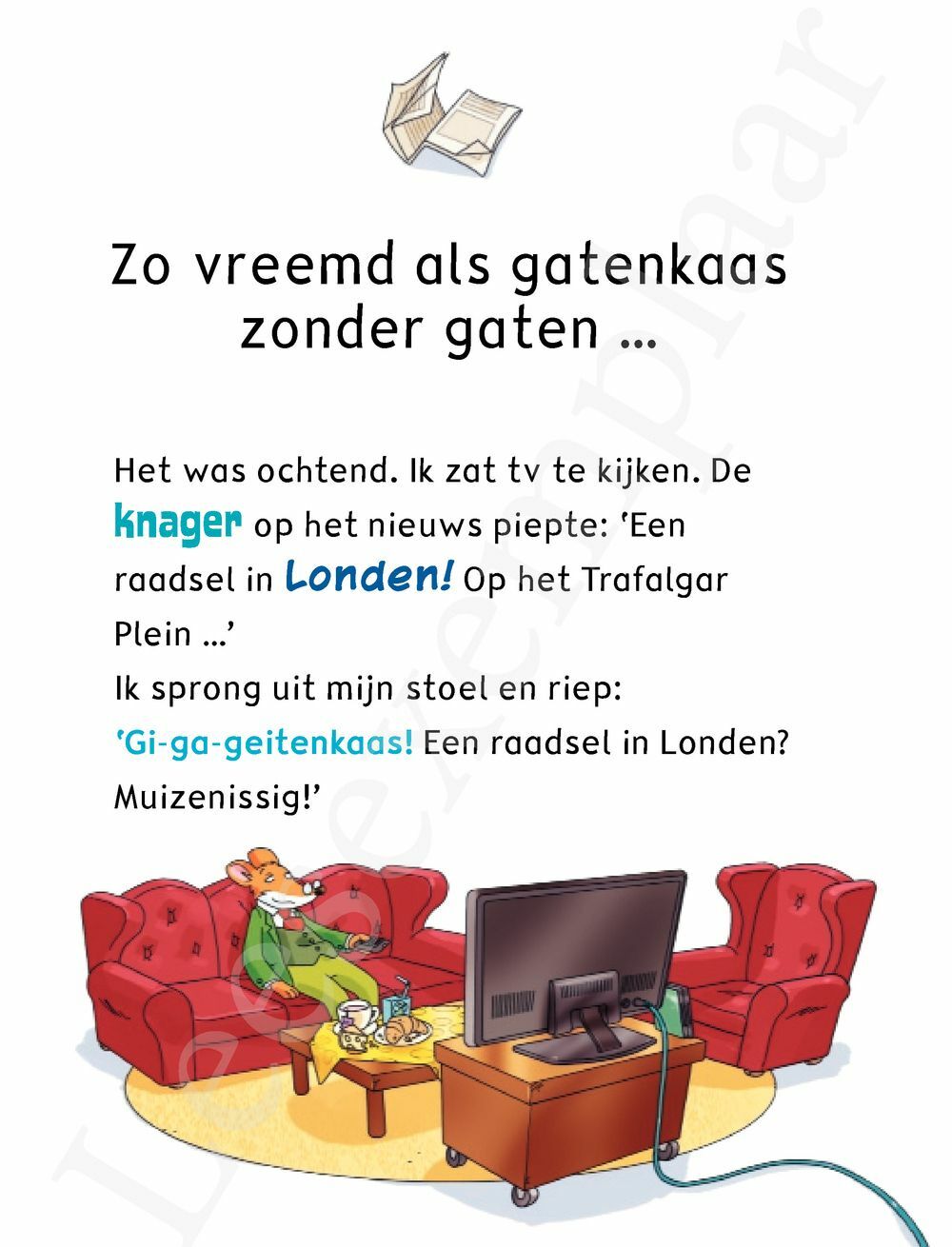 Preview: Geronimo Stilton - Het raadsel van Londen (AVI M5)