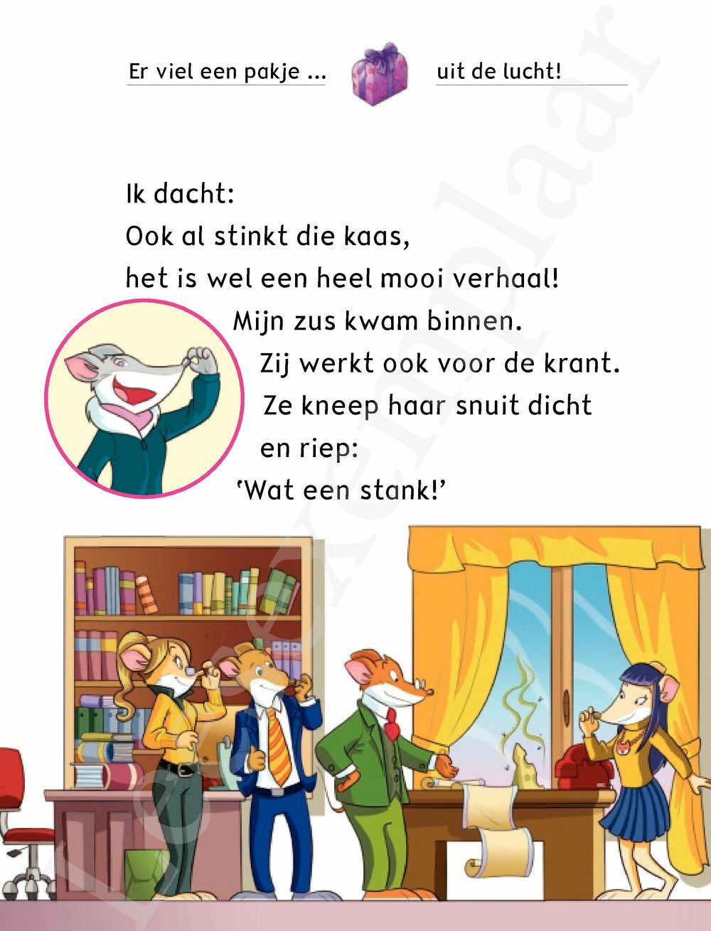 Preview: Geronimo Stilton - De schat van het spook (AVI E3)