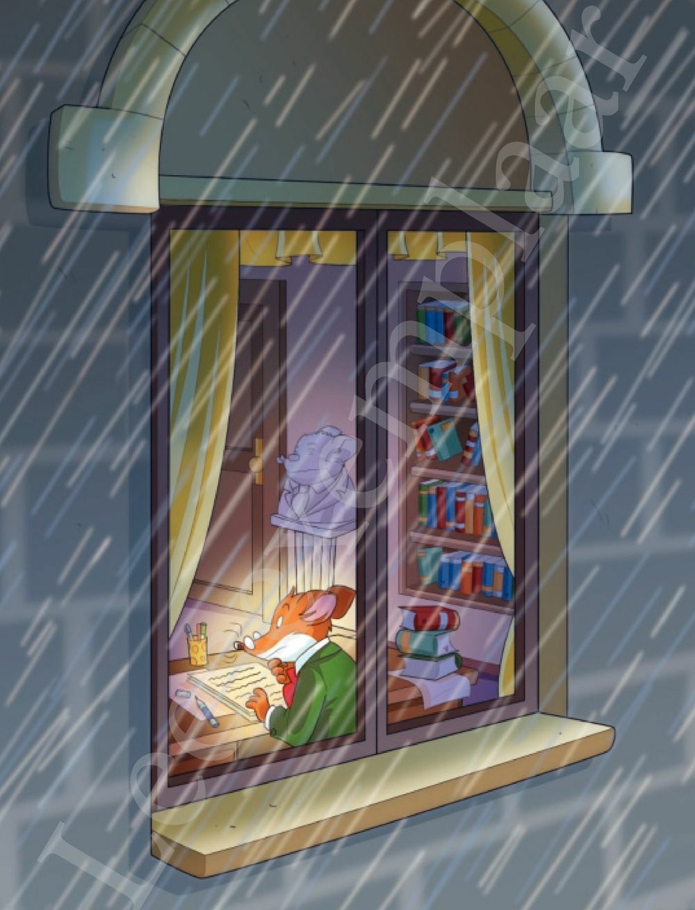 Preview: Geronimo Stilton - De schat van het spook (AVI E3)