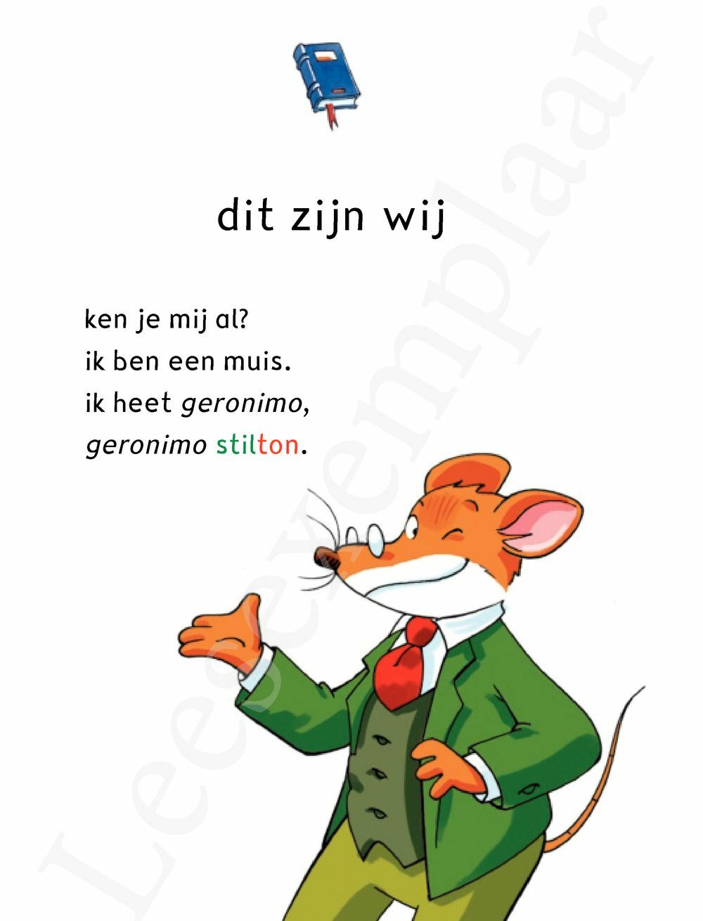 Preview: Geronimo Stilton - In het gips (AVI M3)