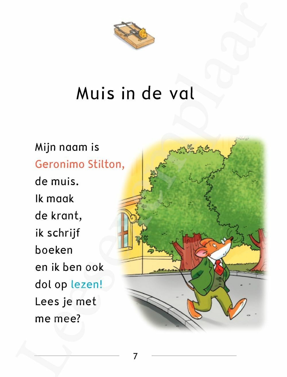 Preview: Geronimo Stilton - Ik ben geen topmuis (AVI E3)