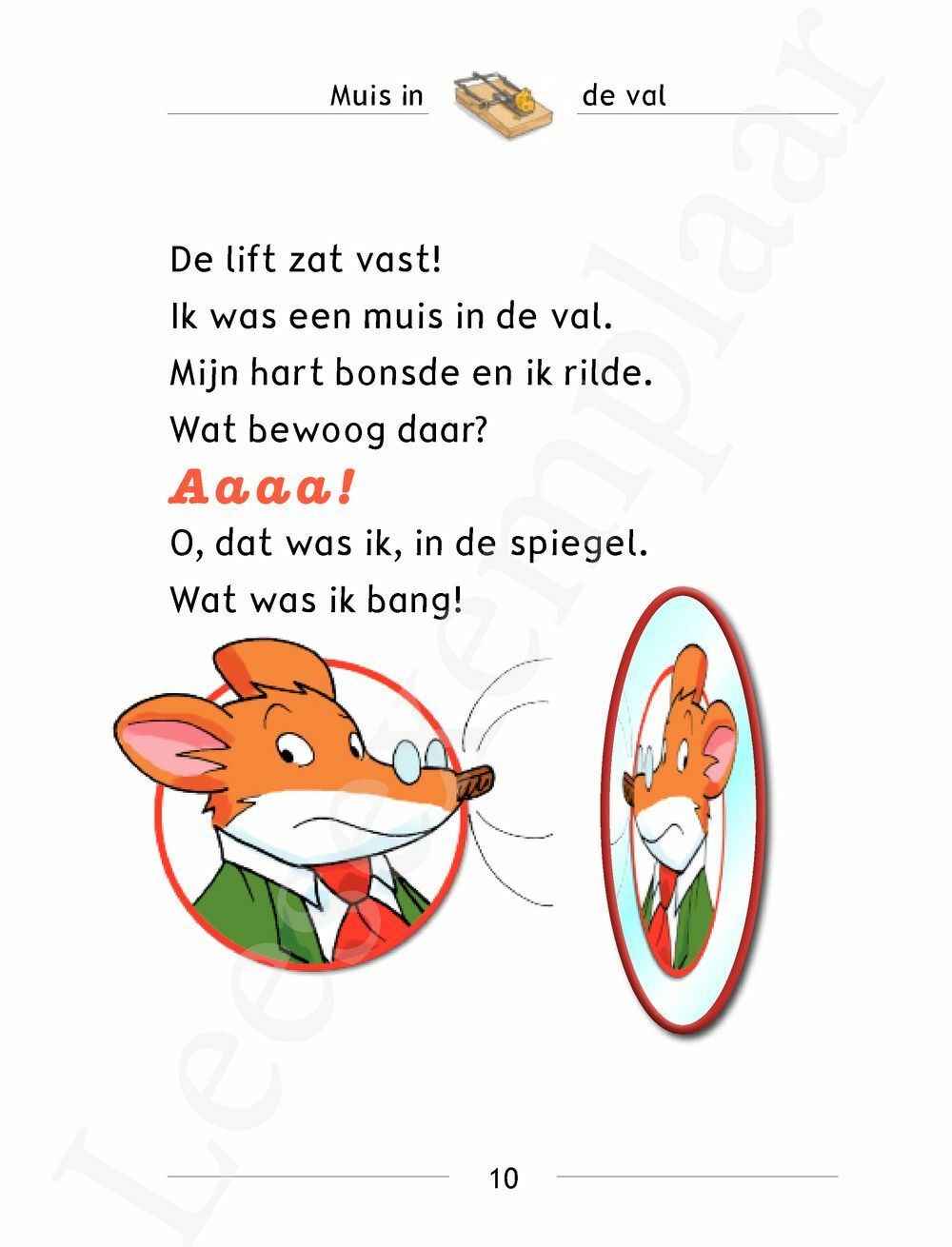 Preview: Geronimo Stilton - Ik ben geen topmuis (AVI E3)