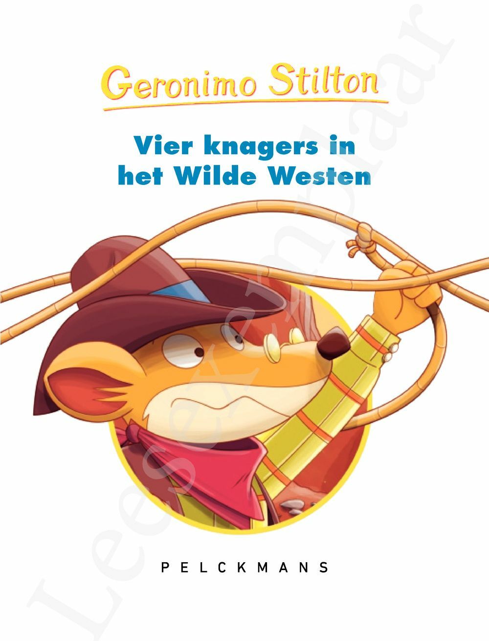 Preview: Geronimo Stilton - Vier knagers in het Wilde Westen (AVI E4)