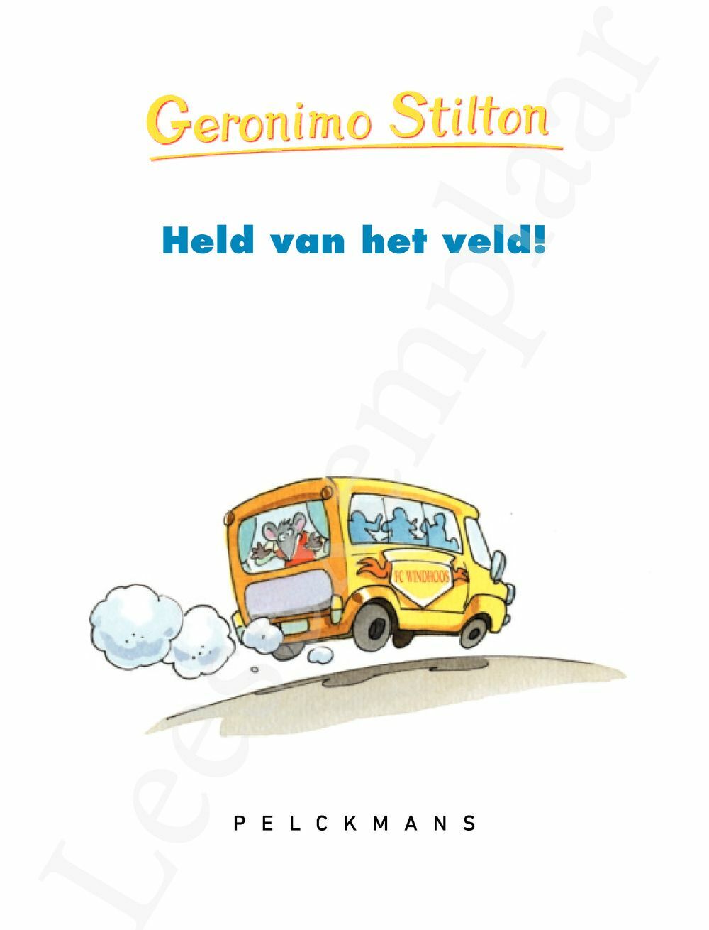 Preview: Geronimo Stilton - Held van het veld! (AVI E3)