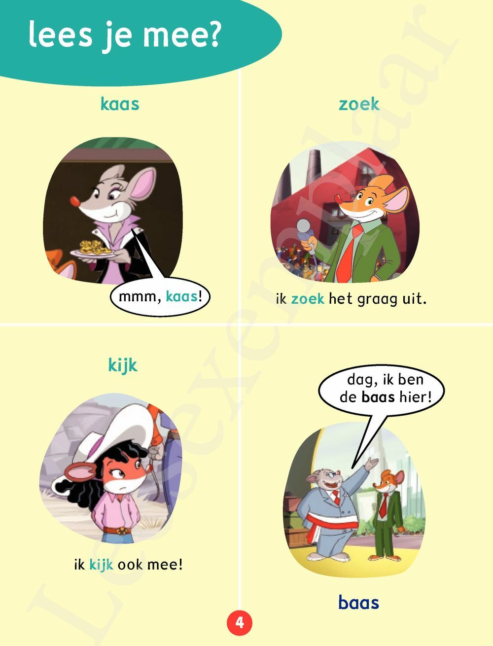 Preview: Geronimo Stilton - Waar is de kaas? (AVI Start/M3)