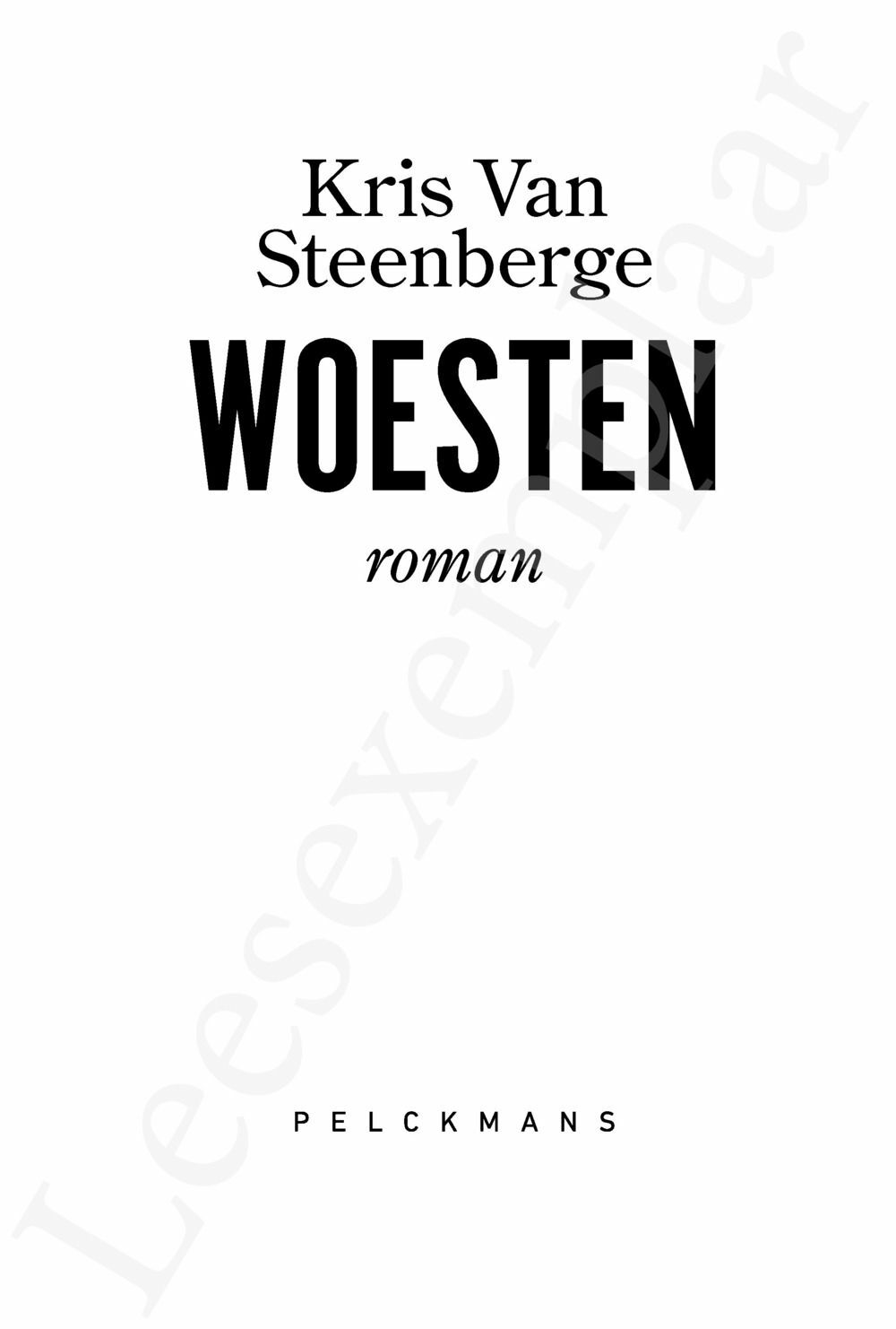 Preview: Woesten