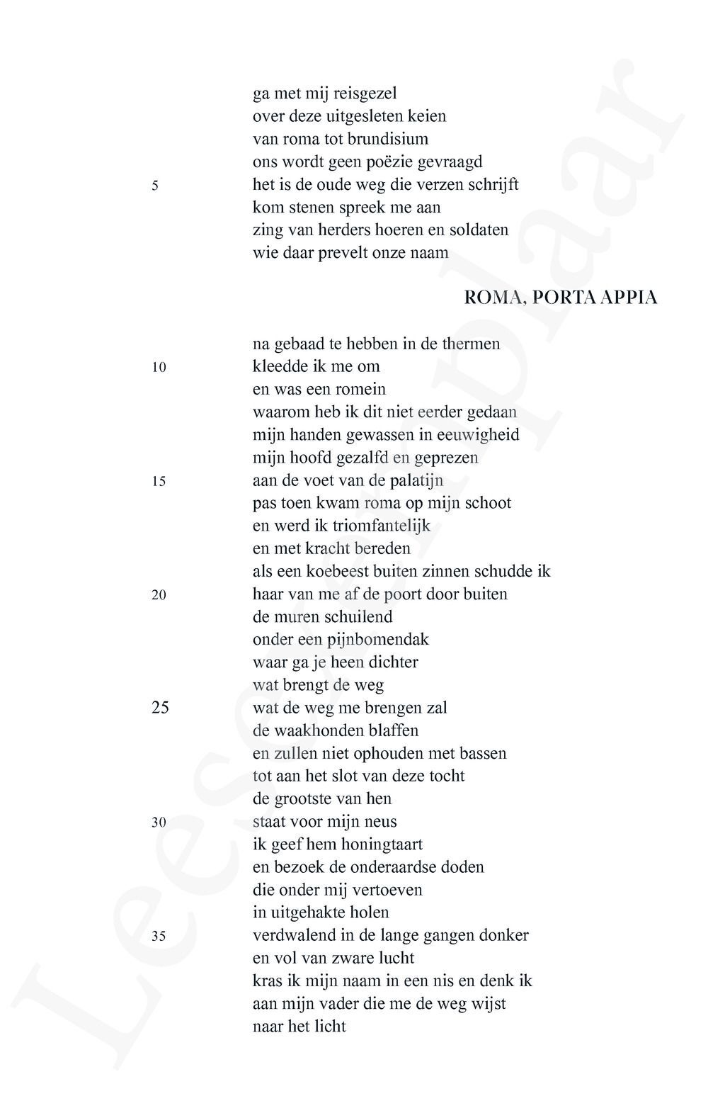 Preview: Op de weg van Appia