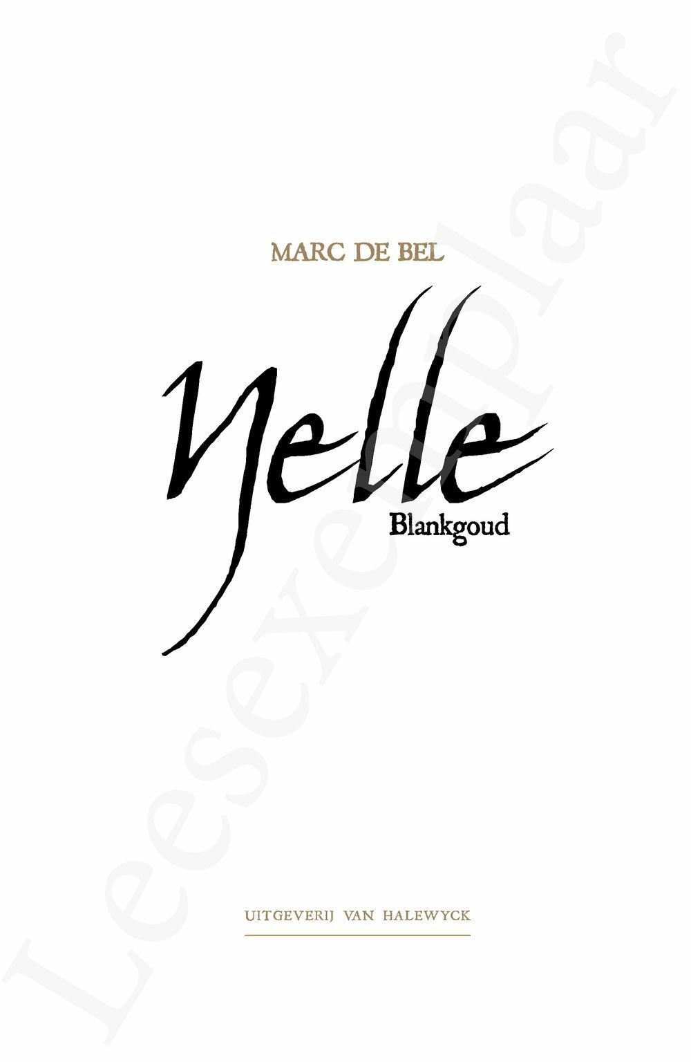 Preview: Nelle, blankgoud