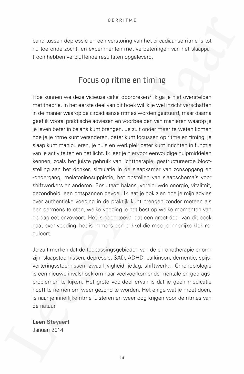 Preview: Oerritme