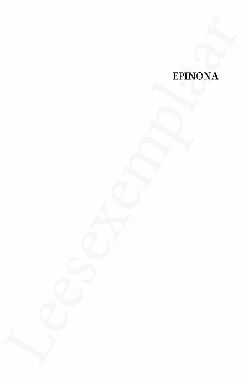 Preview: Epinona
