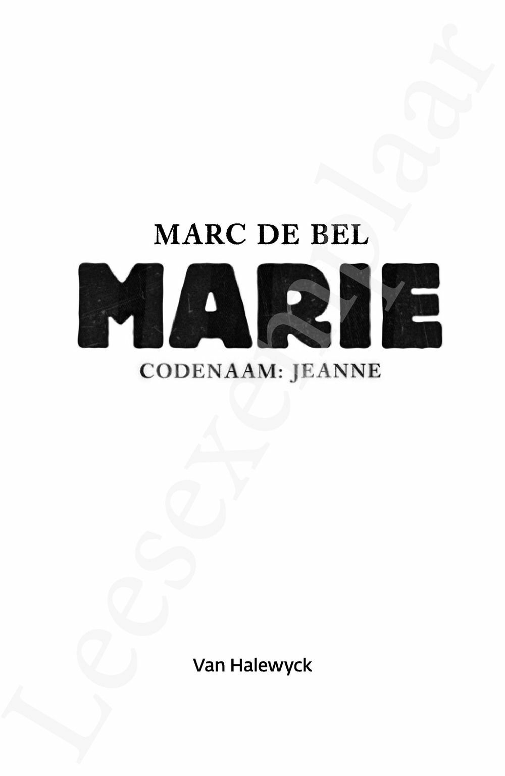 Preview: Marie