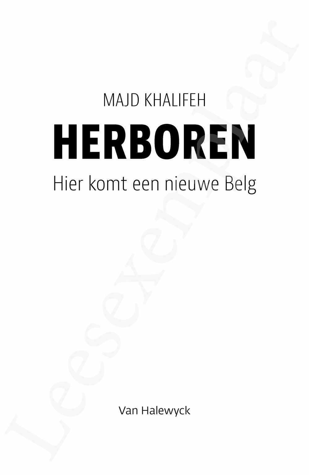 Preview: Herboren