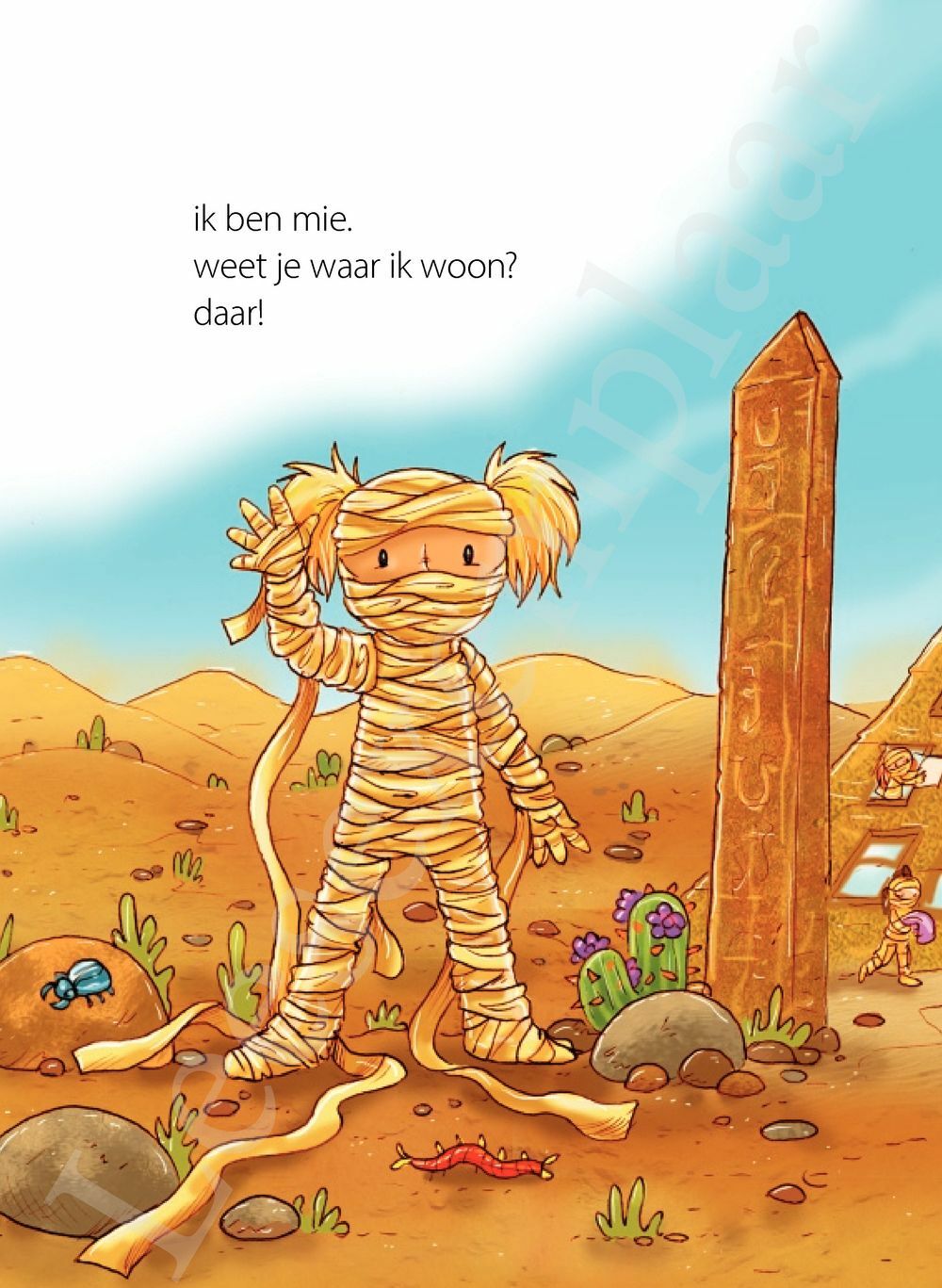 Preview: mie en mol in de boom