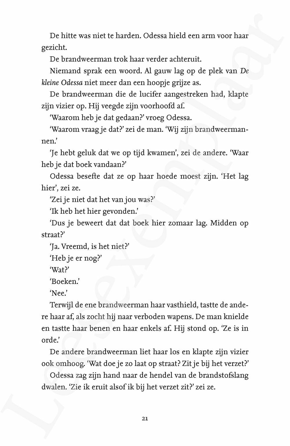 Preview: De kleine Odessa IV: De val van Scribopolis - Boek 2