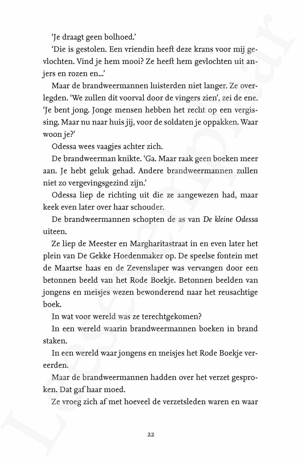 Preview: De kleine Odessa IV: De val van Scribopolis - Boek 2