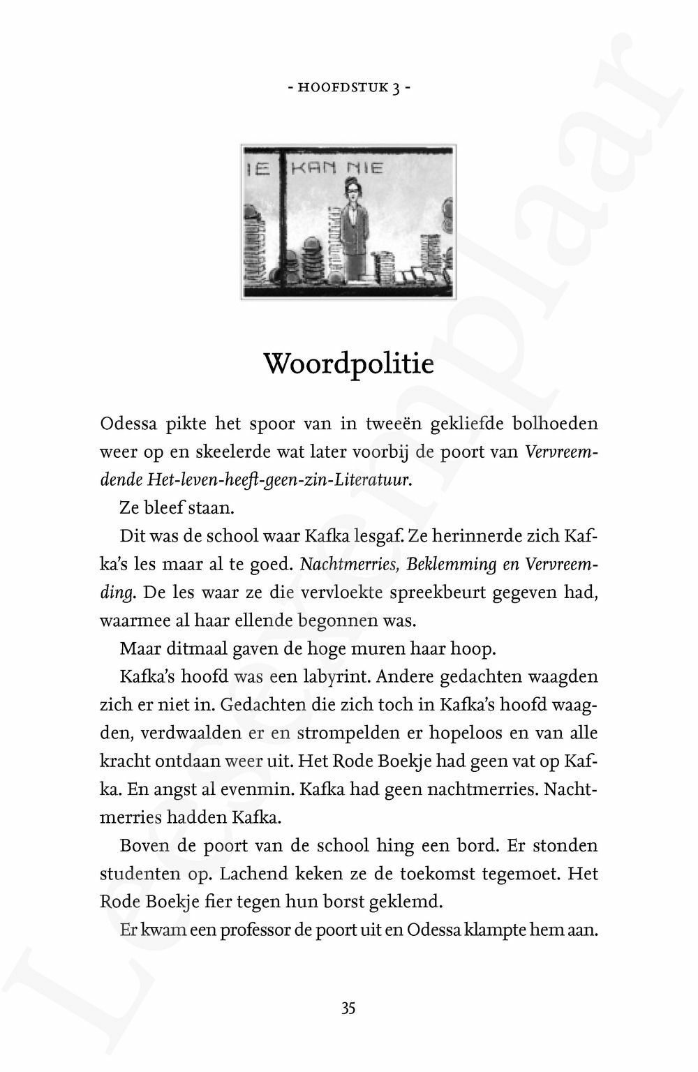 Preview: De kleine Odessa IV: De val van Scribopolis - Boek 2