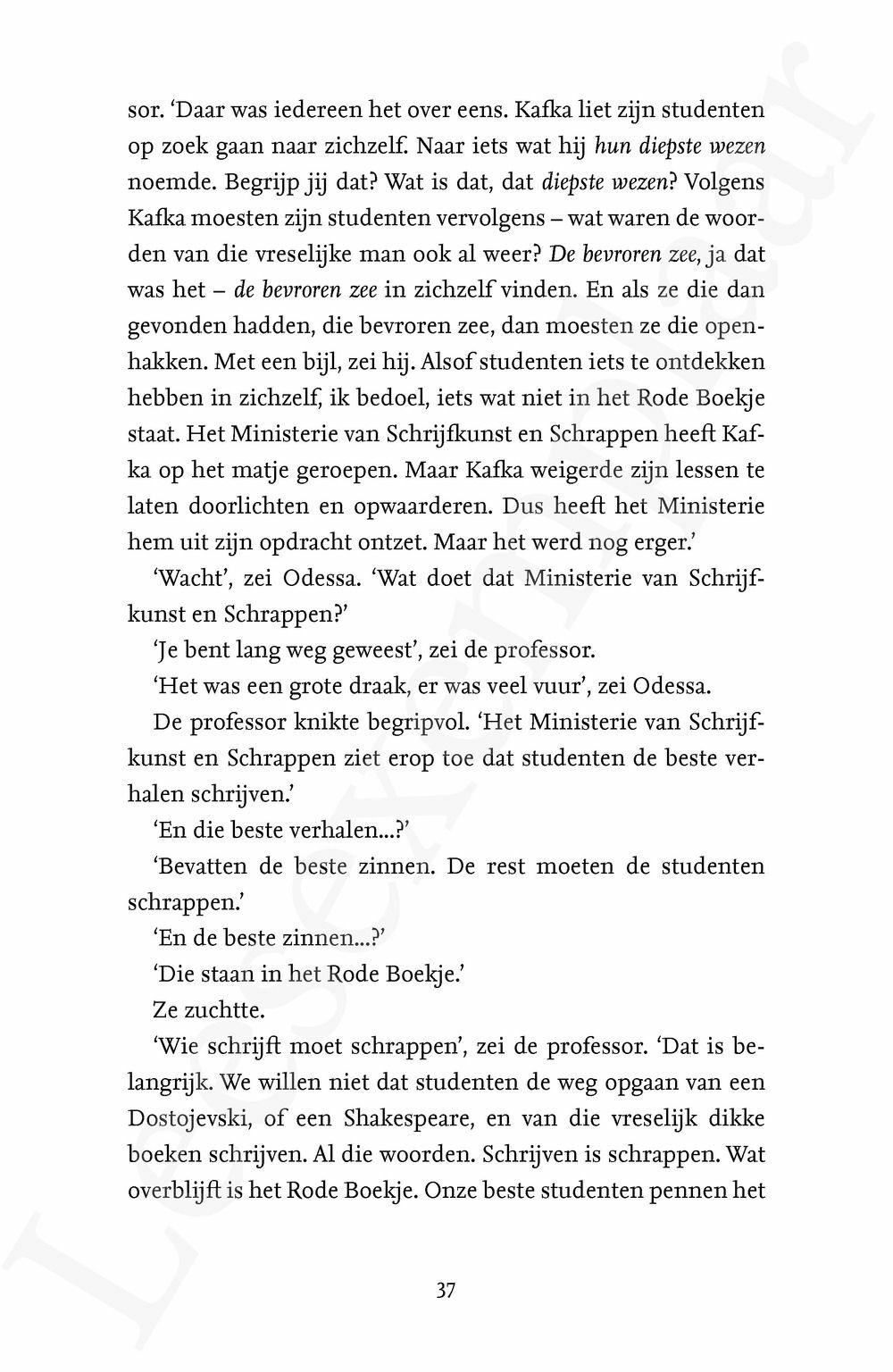 Preview: De kleine Odessa IV: De val van Scribopolis - Boek 2