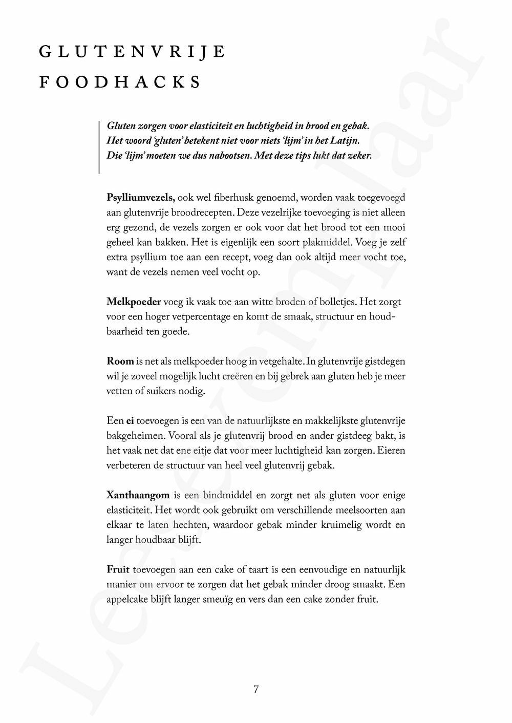 Preview: Bakken zonder gluten