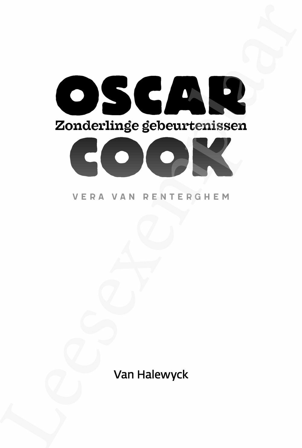 Preview: Oscar Cook: Zonderlinge gebeurtenissen