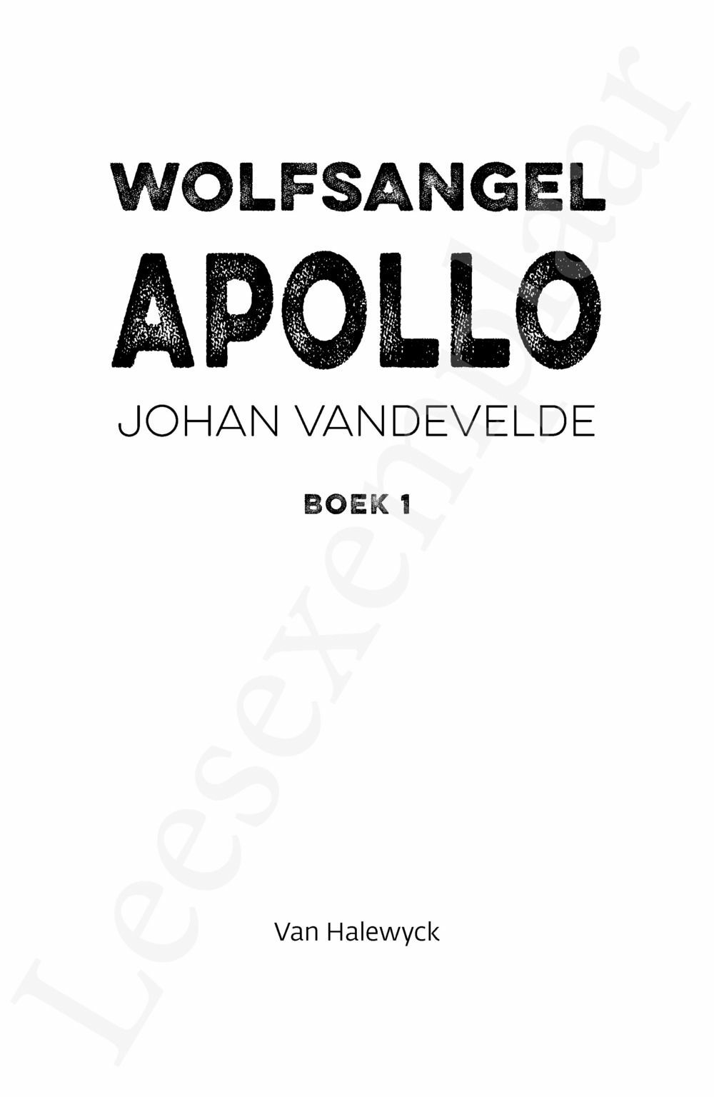 Preview: Wolfsangel: Apollo