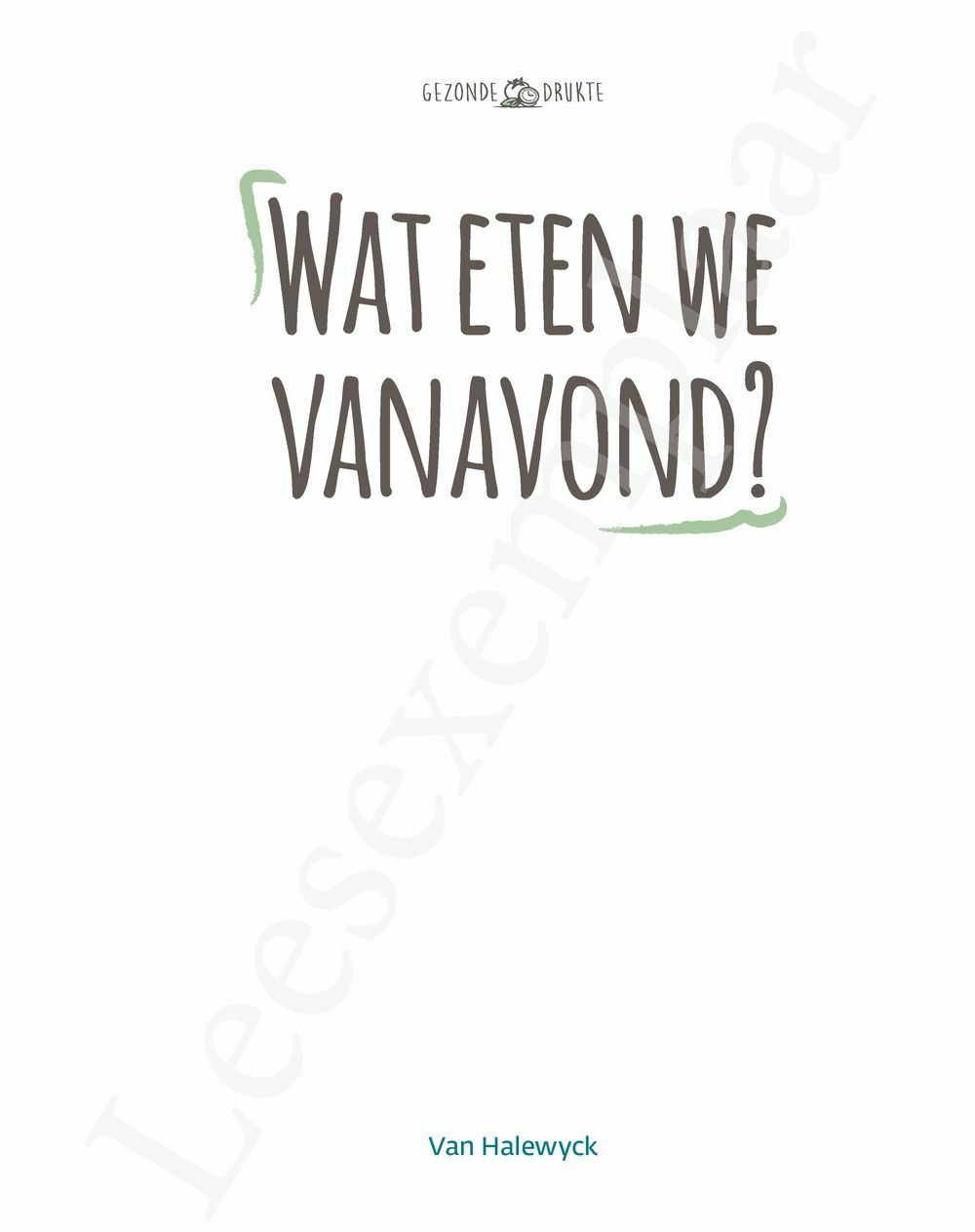 Preview: Wat eten we vanavond?