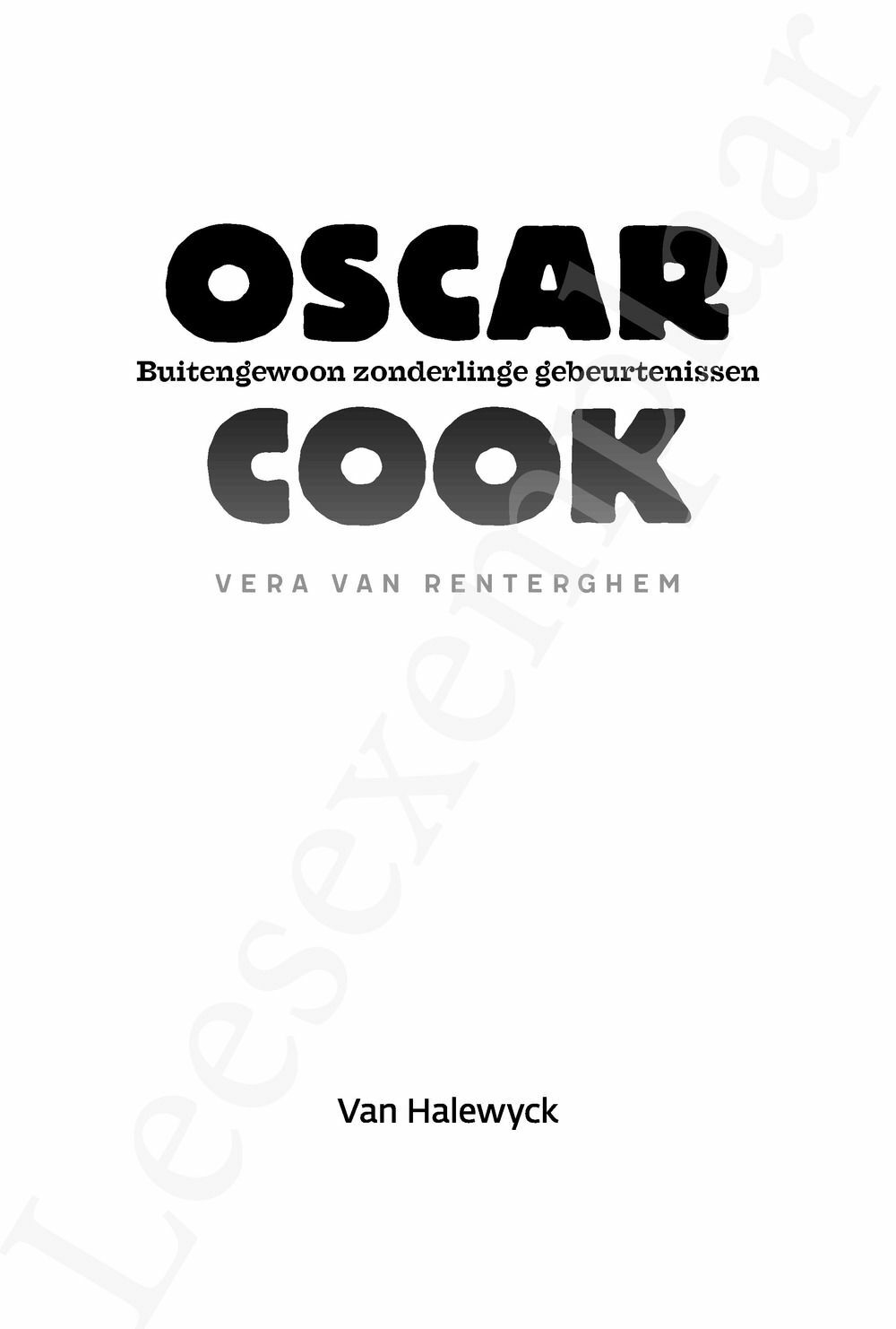 Preview: Oscar Cook: Buitengewoon zonderlinge gebeurtenissen