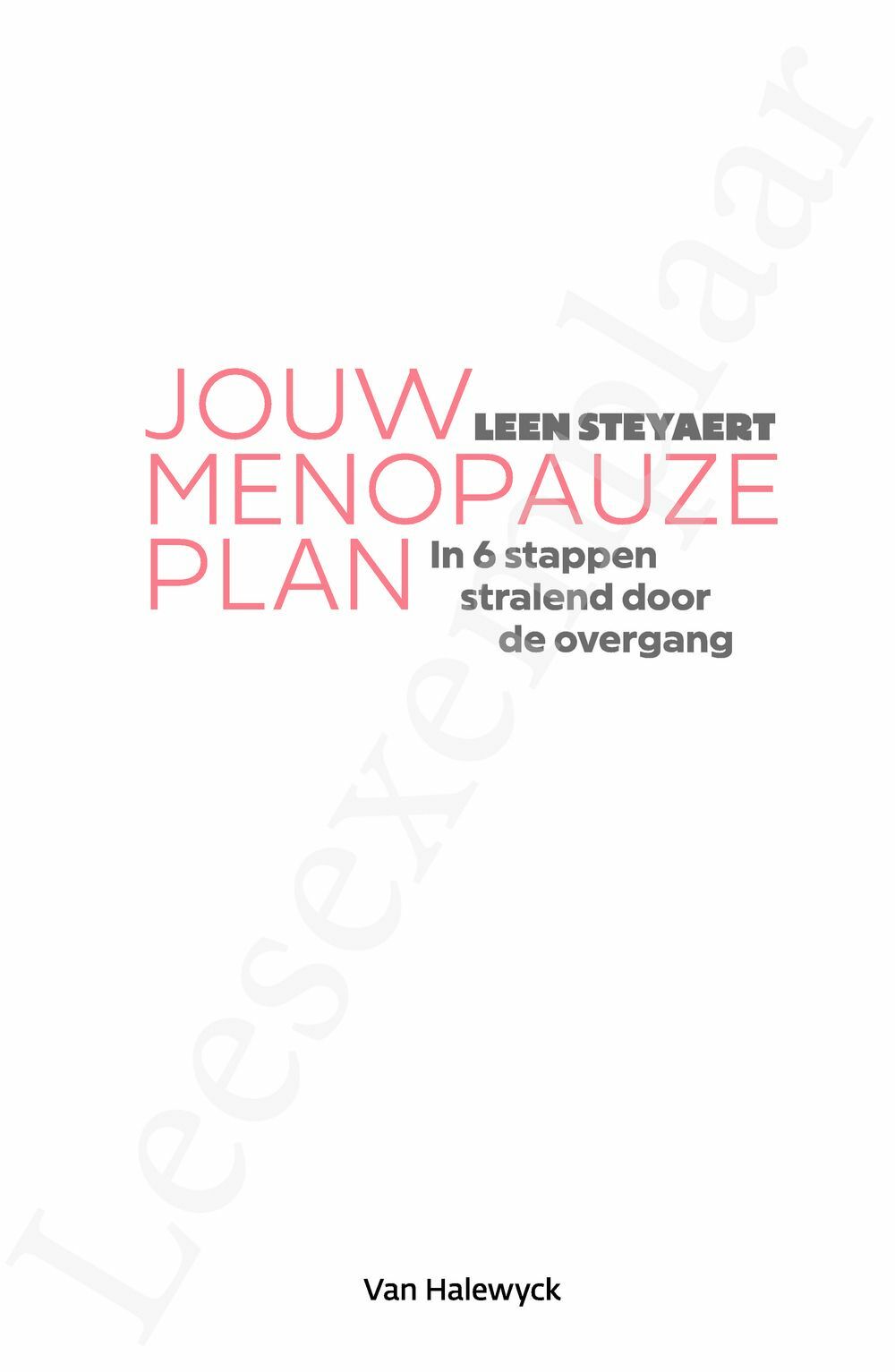 Preview: Jouw menopauzeplan