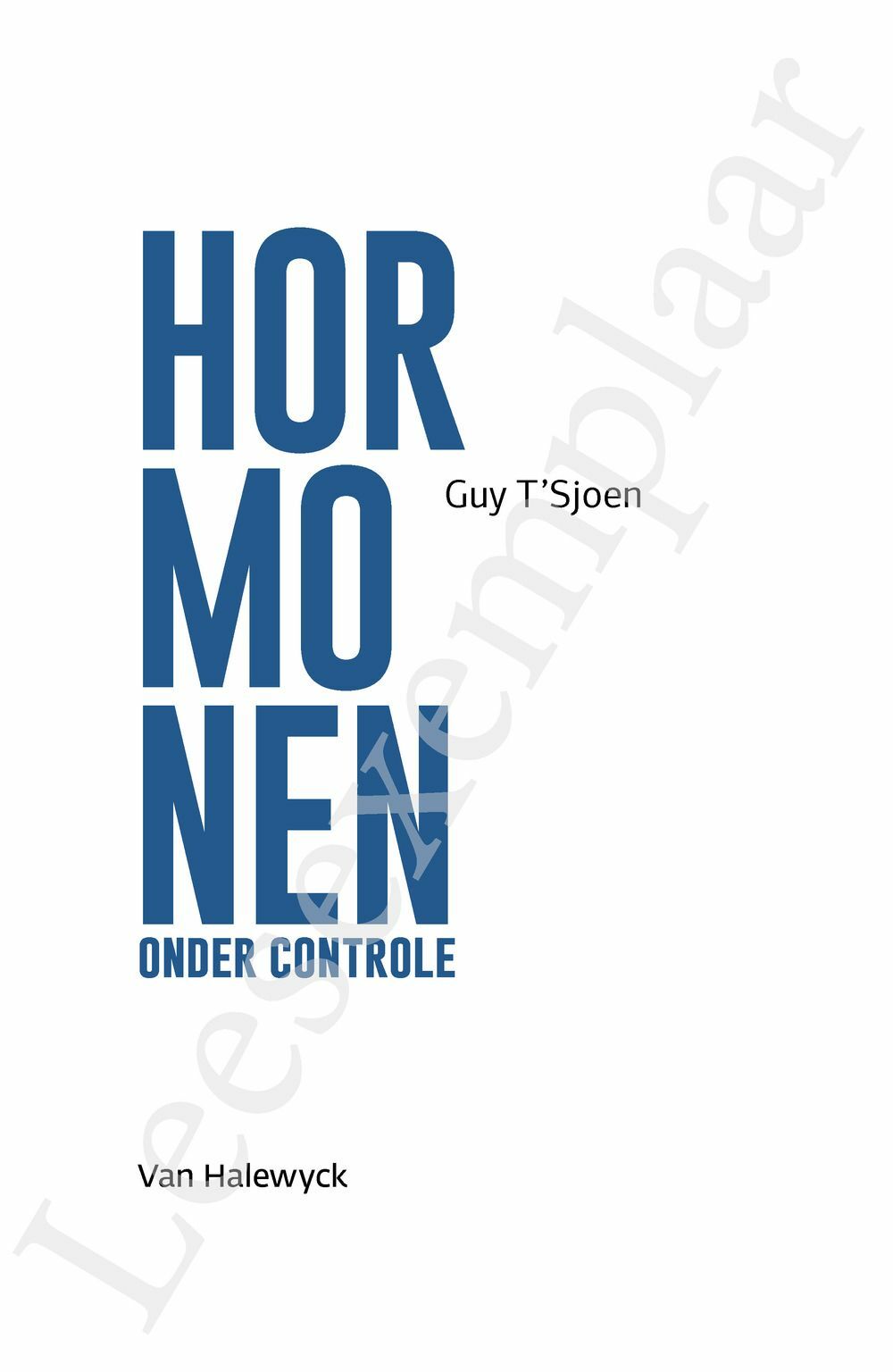 Preview: Hormonen onder controle