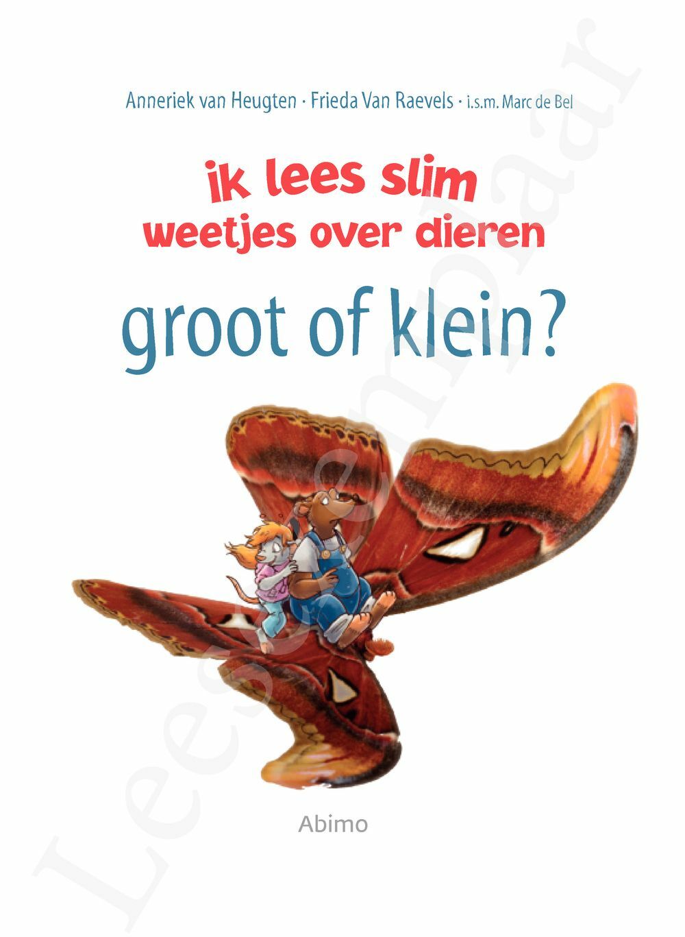 Preview: Groot of klein? Ik lees slim - weetjes over dieren