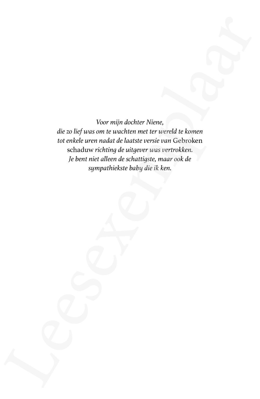 Preview: Gebroken schaduw