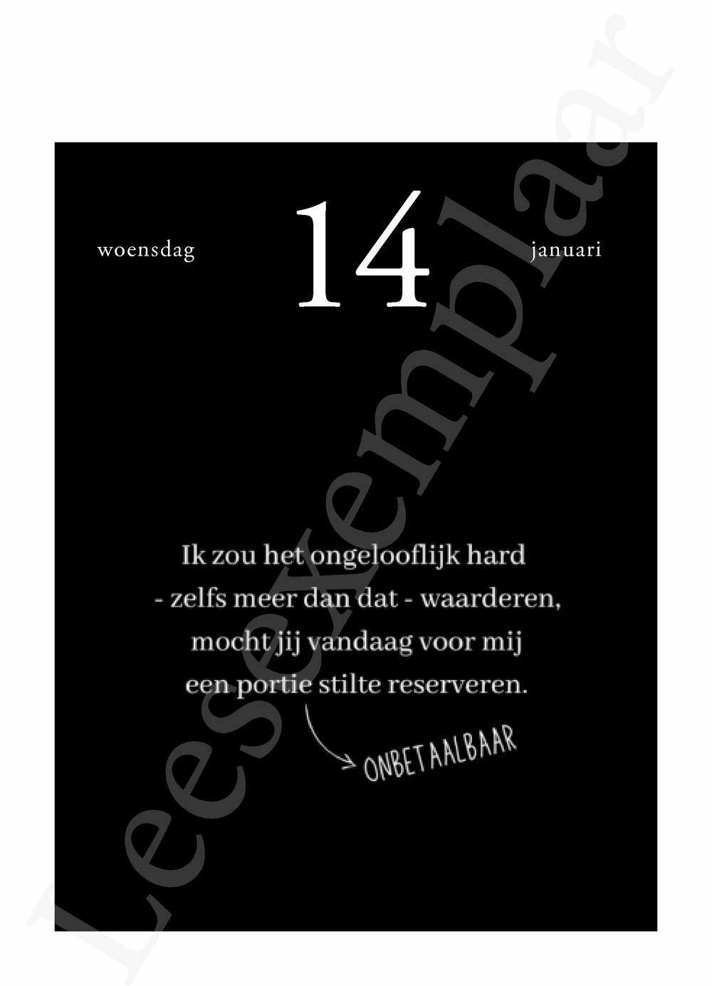 Preview: Een jaartjevol LIZ IS MORE 2026