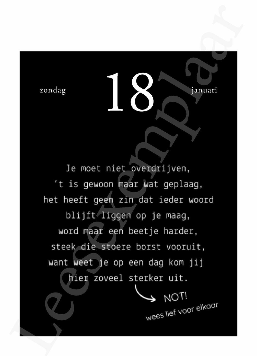 Preview: Een jaartjevol LIZ IS MORE 2026